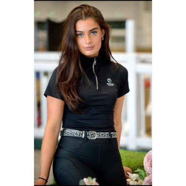 Black Short Sleeve Base Layer