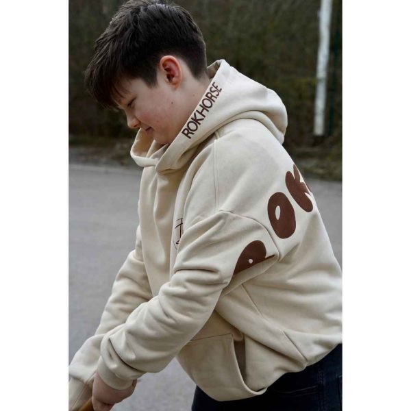 Cream Bubble Hoodie