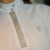 White Diamante Top 1 White Glitz Show Shirt
